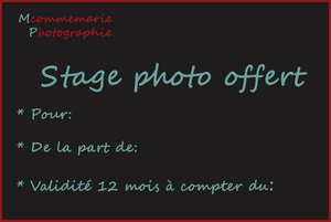 Stage photo isère