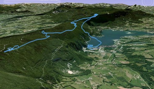 Mon plan de vol avec Google Earth