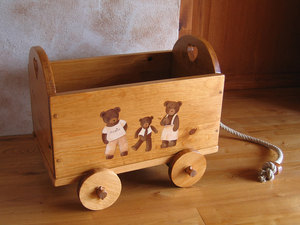 Chariot en bois 11